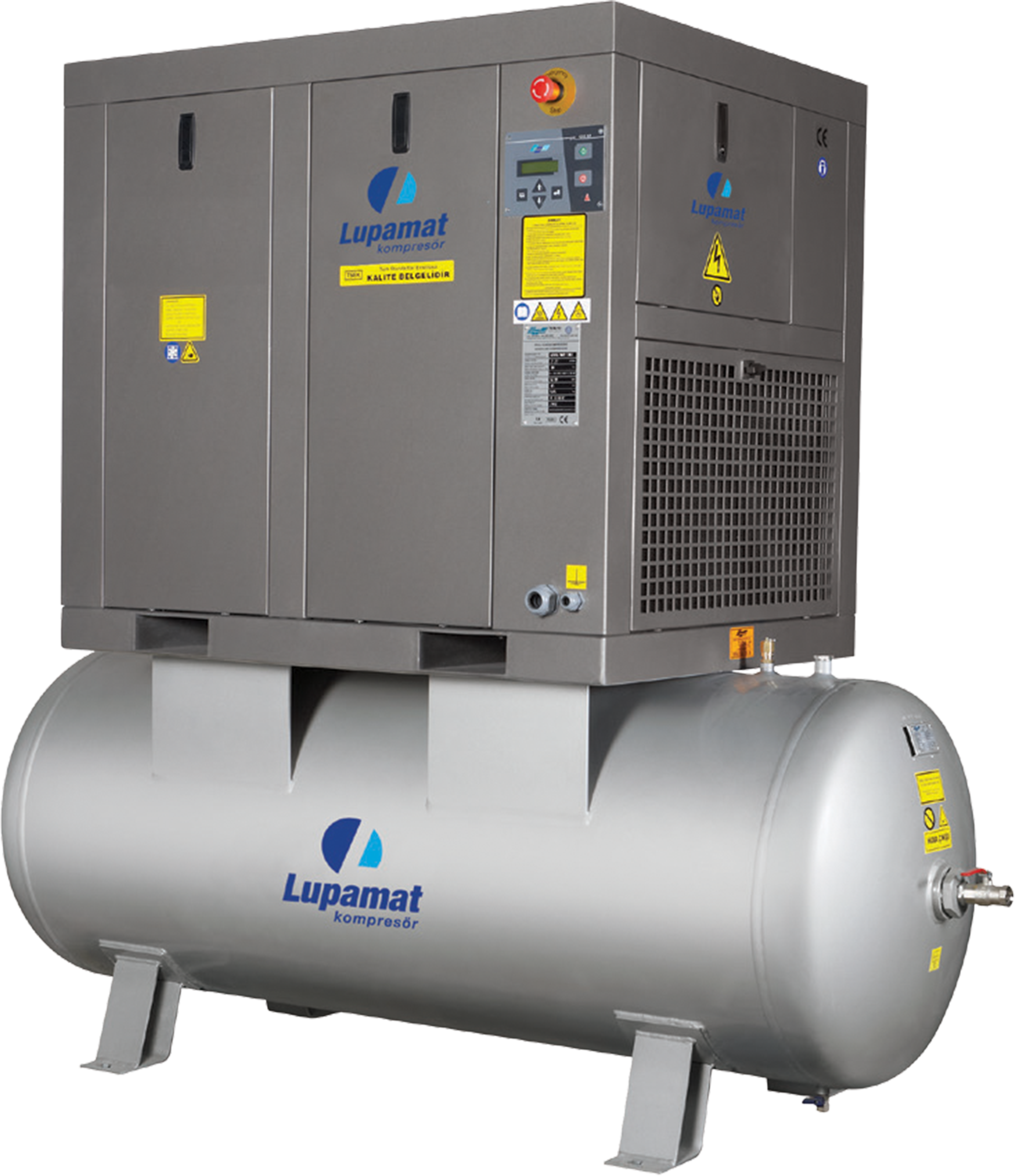 Tank Üstü vidalı kompresör